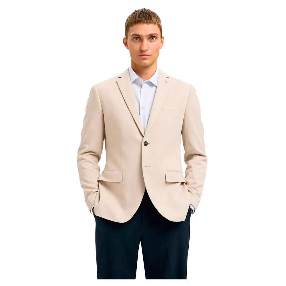 Блейзер Selected Alvin Slim, бежевый
Блейзер Selected Alvin Slim, бежевый