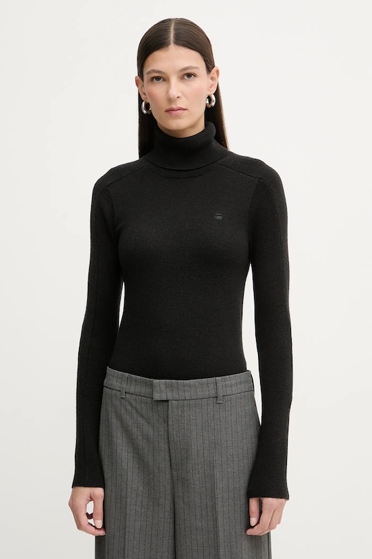 Шерстяной свитер G-Star, черный
Шерстяной свитер G-Star, черный