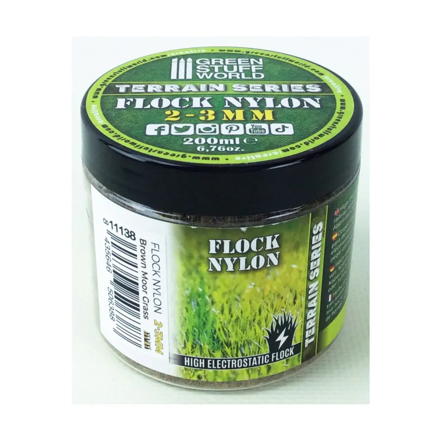 Трава бурого болота 2-3 мм — 200 мл, Terrain - Flock Nylon - 3mm & Under (Green Stuff World)
Трава бурого болота 2-3 мм — 200 мл, Terrain - Flock Nylon - 3mm & Under (Green Stuff World)