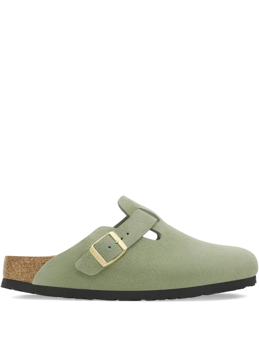 Замшевые мюли с пряжкой BIRKENSTOCK, зеленый
Замшевые мюли с пряжкой BIRKENSTOCK, зеленый