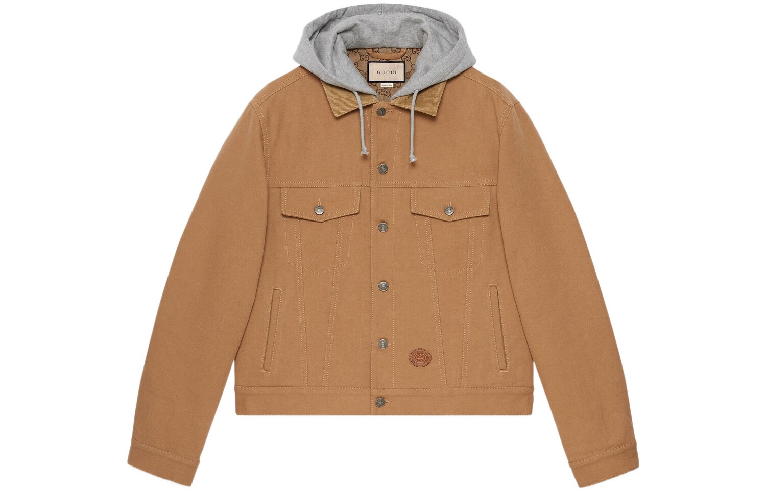 Куртка-рубашка мужская Gucci, коричневый
Куртка-рубашка мужская Gucci, коричневый
