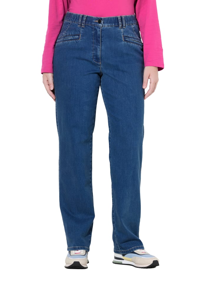 Ulla Popken Джинсы из синей джинсовой ткани
Ulla Popken Джинсы из синей джинсовой ткани