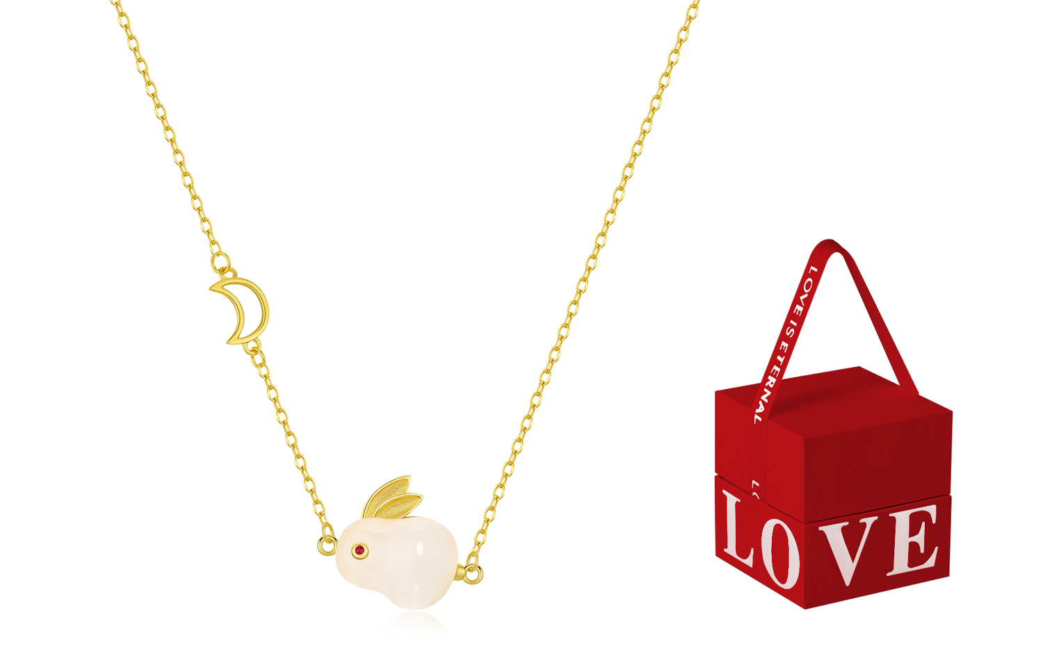 Женское нефритовое ожерелье Jodie&Kevin, Flow Rabbit Necklace + Love Couple Gift Box
Женское нефритовое ожерелье Jodie&Kevin, Flow Rabbit Necklace + Love Couple Gift Box