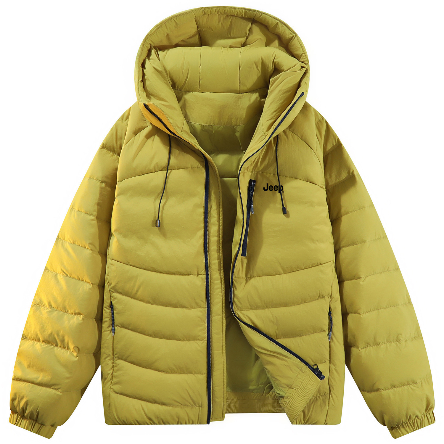 Пуховая куртка унисекс с капюшоном, легкие стеганые пуховые куртки Jeep, sky желтый
Пуховая куртка унисекс с капюшоном, легкие стеганые пуховые куртки Jeep, sky желтый
