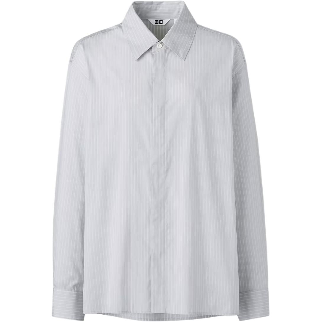 Рубашка U Collection FW25 женская UNIQLO, светло-серый
Рубашка U Collection FW25 женская UNIQLO, светло-серый