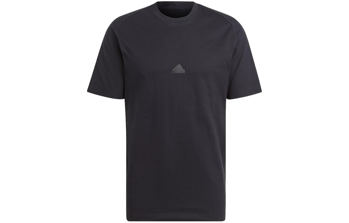 Футболка мужская черная Adidas, черный 
Футболка мужская черная Adidas, черный