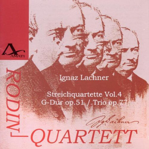 CD диск Lachner / Rodin Quartett: String Quartets 4
CD диск Lachner / Rodin Quartett: String Quartets 4