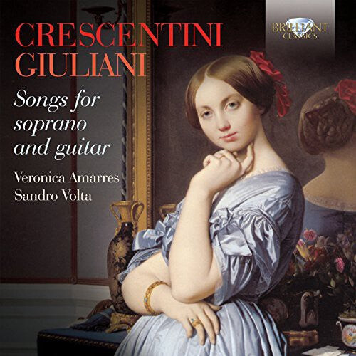 CD диск Crescentini / Giuliani / Volta / Amarres: Songs for Soprano & Guitar
CD диск Crescentini / Giuliani / Volta / Amarres: Songs for Soprano & Guitar
