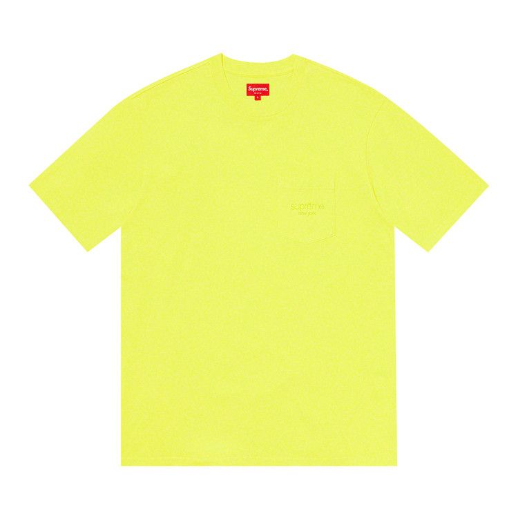 Футболка Supreme Short-Sleeve Pocket Tee, Heather Pale Yellow
Футболка Supreme Short-Sleeve Pocket Tee, Heather Pale Yellow