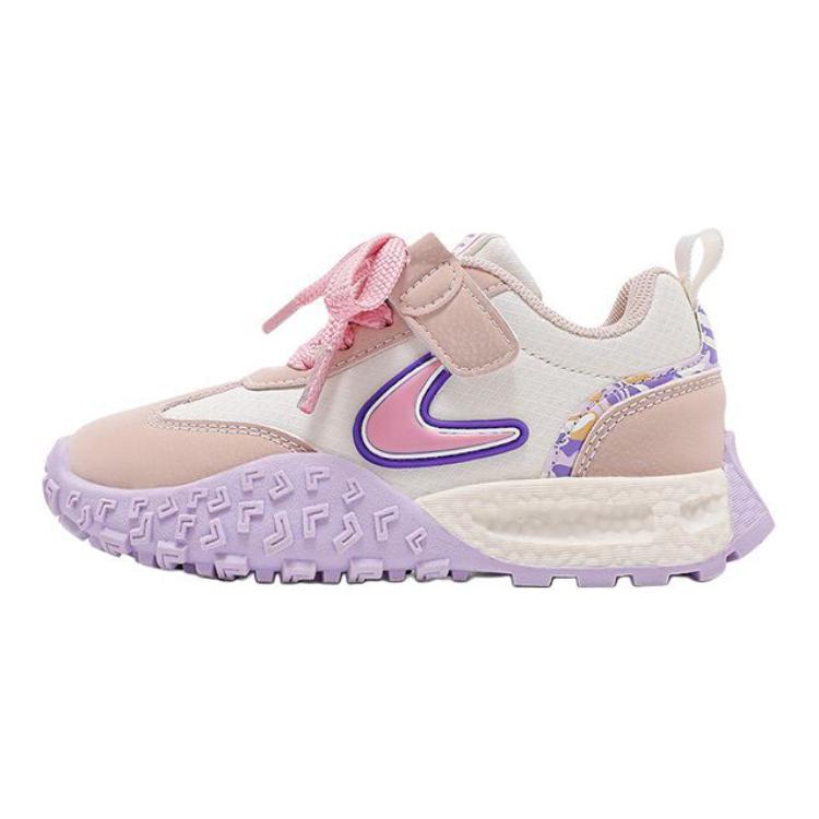 Износостойкие низкие детские кроссовки для повседневной жизни FAIRWHALE, бежевый/розовый 
Износостойкие низкие детские кроссовки для повседневной жизни FAIRWHALE, бежевый/розовый