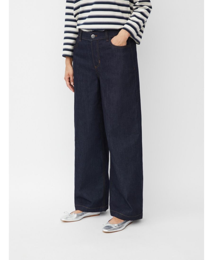 Женские джинсы с широкими штанинами и застежкой на пуговицы Masai Copenhagen, Dark denim
Женские джинсы с широкими штанинами и застежкой на пуговицы Masai Copenhagen, Dark denim