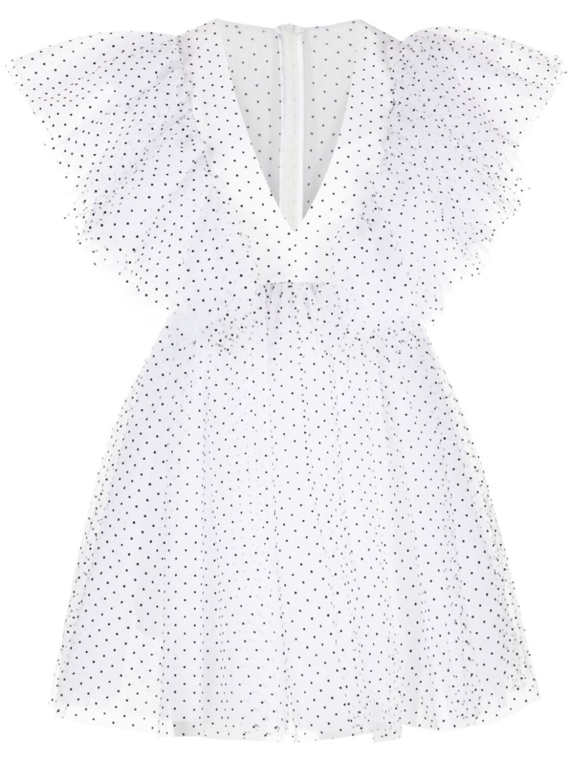 Расклешенное платье Tabetha в мелкую точку Macgraw, белый
Расклешенное платье Tabetha в мелкую точку Macgraw, белый