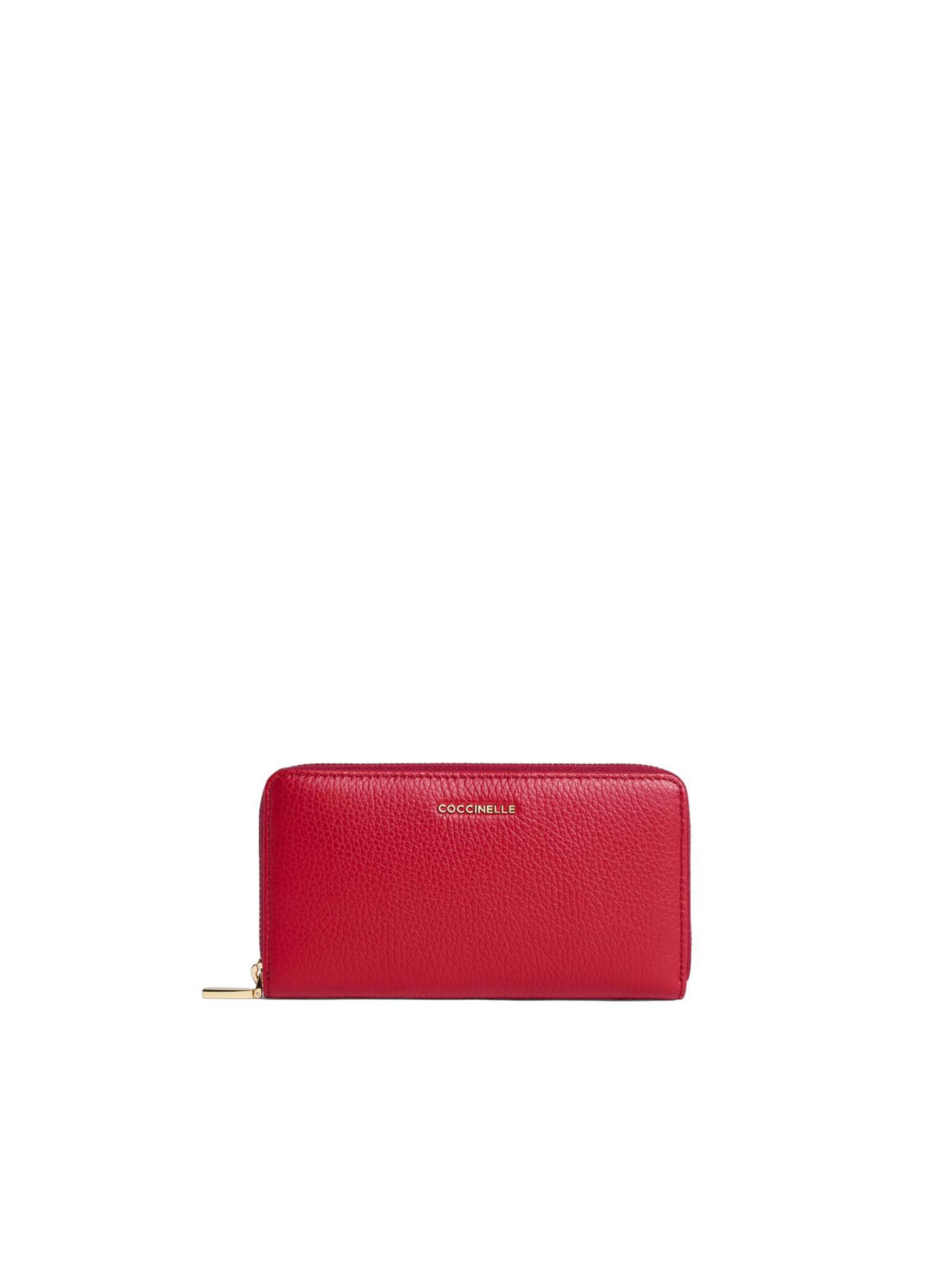 Кошелек 'COCCINELLE METALLIC 26 135' в ярко-красном цвете
Кошелек 'COCCINELLE METALLIC 26 135' в ярко-красном цвете