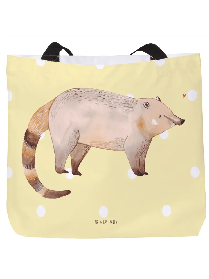 Сумка-шоппер Mr & Mrs Panda Nasenbaer ohne Spruch, пастельно-желтый
Сумка-шоппер Mr & Mrs Panda Nasenbaer ohne Spruch, пастельно-желтый