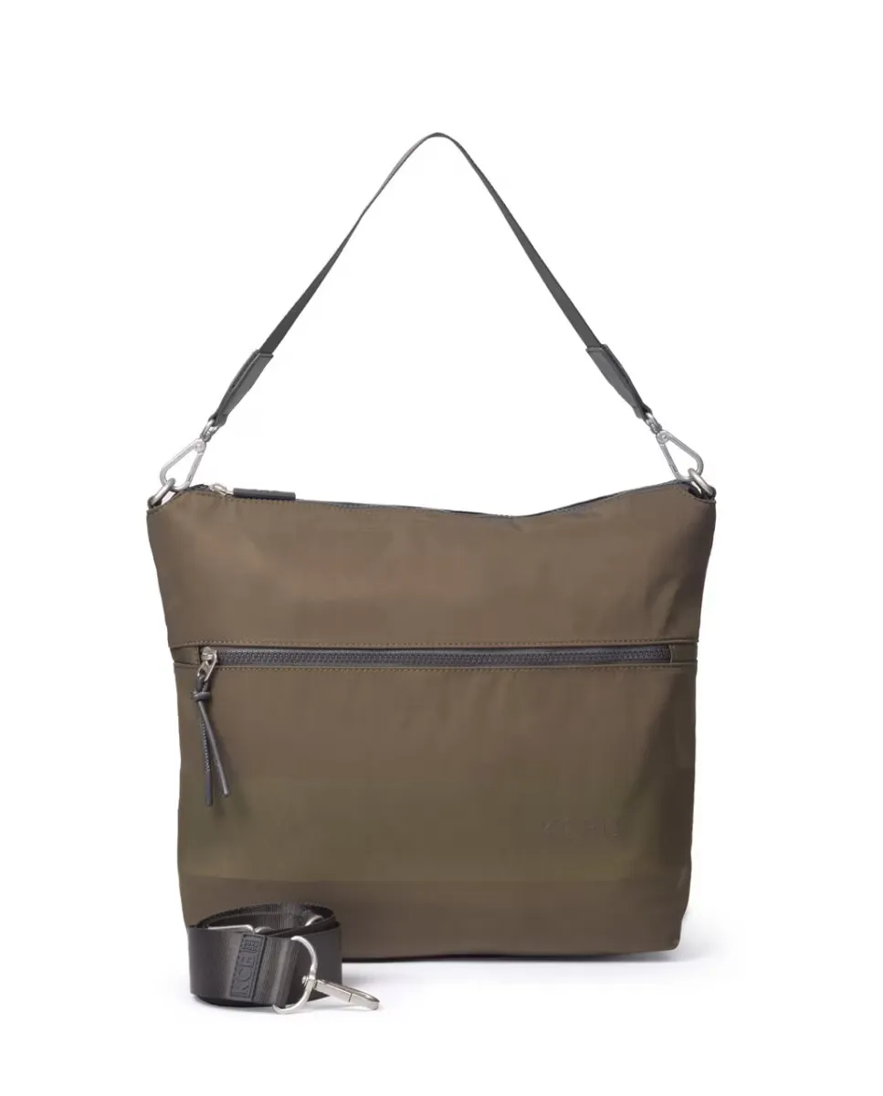 Широкая сумка через плечо цвета хаки Kcb, цвет Kaki
Широкая сумка через плечо цвета хаки Kcb, цвет Kaki