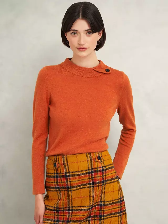 Джемпер Hobbs Talia Wool Cashmere Blend, цвет topaz/orange
Джемпер Hobbs Talia Wool Cashmere Blend, цвет topaz/orange