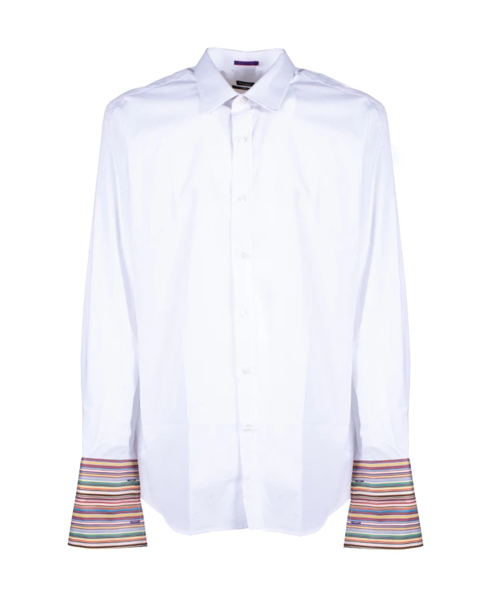 Рубашка с отворотами на манжетах Paul Smith, белый
Рубашка с отворотами на манжетах Paul Smith, белый