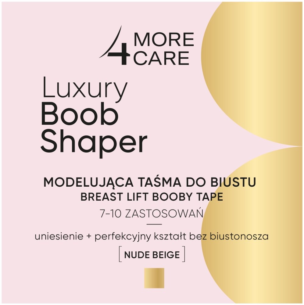 More4Care, Luxury Boob Shaper, лента для коррекции груди, 1 шт
More4Care, Luxury Boob Shaper, лента для коррекции груди, 1 шт