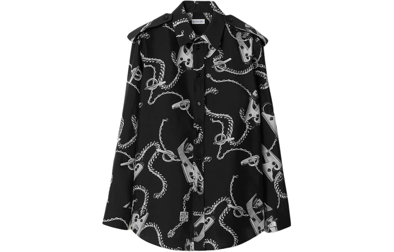 Рубашка женская черная Burberry
Рубашка женская черная Burberry