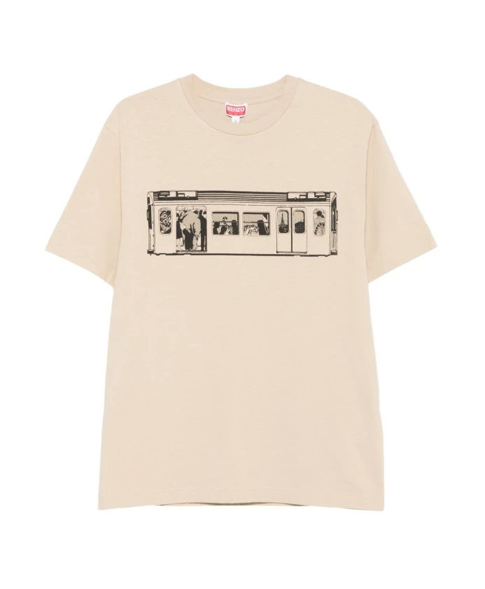 Городская футболка Kenzo, бежевый
Городская футболка Kenzo, бежевый