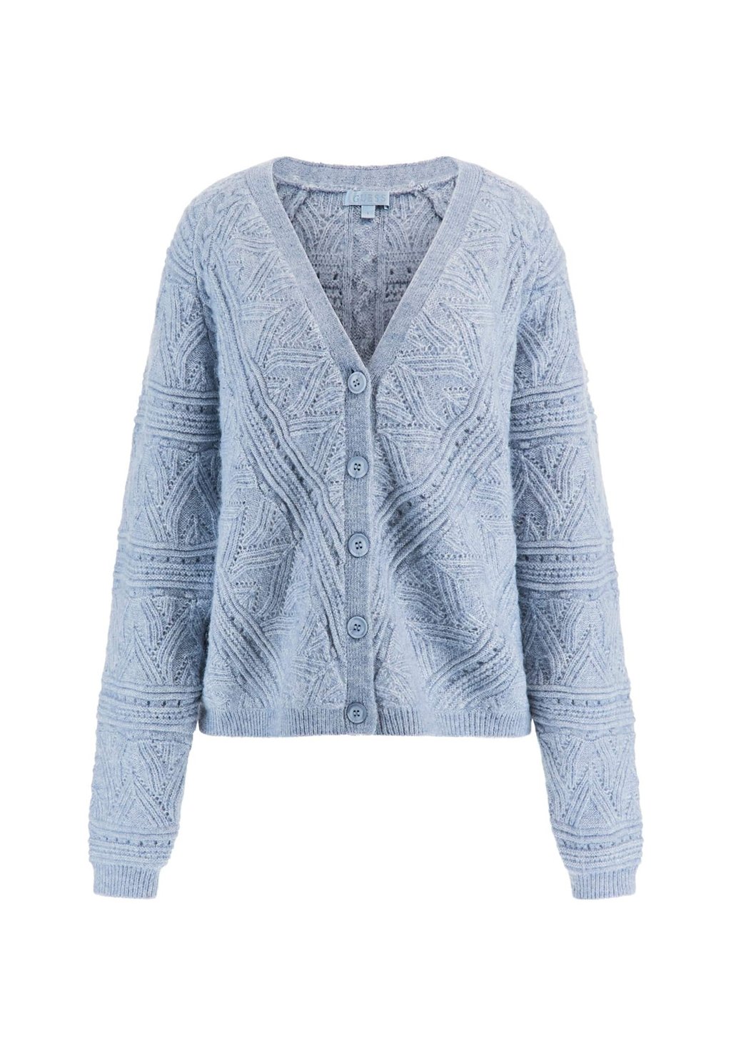 Кардиган Guess, светло-голубой
Кардиган Guess, светло-голубой