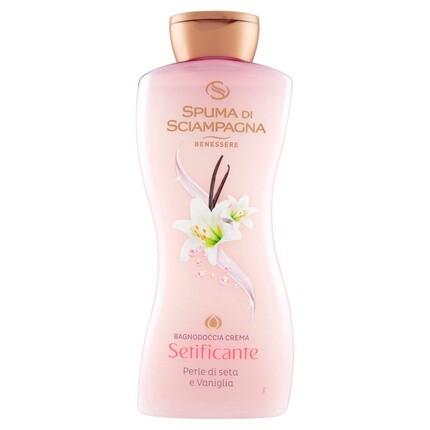 Крем-гель для душа с шелковым жемчугом и ванилью 650мл, Spuma Di Sciampagna
Крем-гель для душа с шелковым жемчугом и ванилью 650мл, Spuma Di Sciampagna