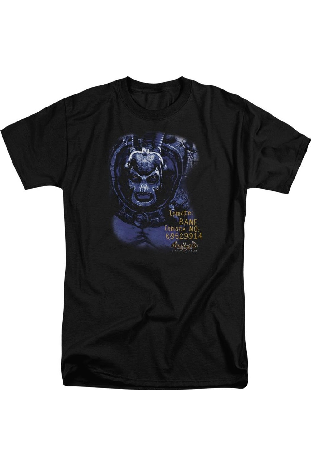 Футболка с коротким рукавом для взрослых Batman Arkham Asylum Arkham Bane Gildan, черный
Футболка с коротким рукавом для взрослых Batman Arkham Asylum Arkham Bane Gildan, черный