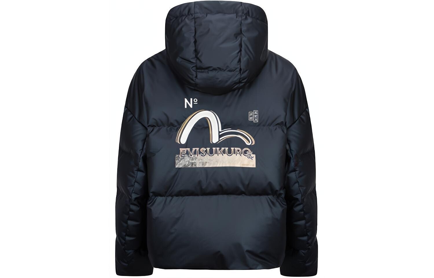 Пуховик женский черный Evisu
Пуховик женский черный Evisu