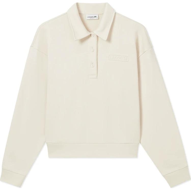 Поло свитшот LACOSTE, кремовый
Поло свитшот LACOSTE, кремовый
