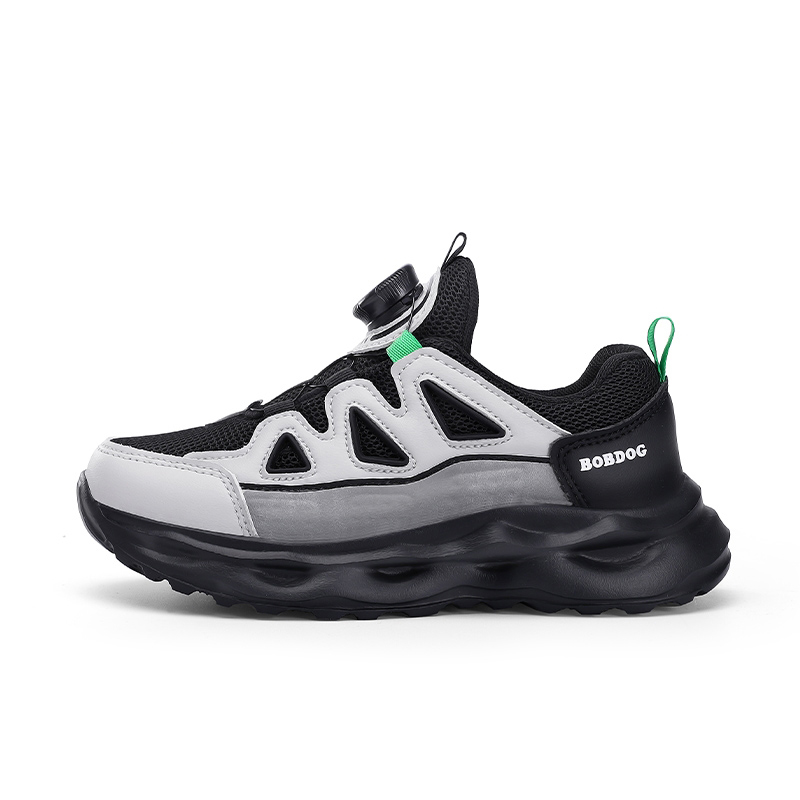Детские кроссовки с мягкой подошвой, устойчивые к истиранию и скольжению BOBDOG, черный/зеленый
Детские кроссовки с мягкой подошвой, устойчивые к истиранию и скольжению BOBDOG, черный/зеленый
