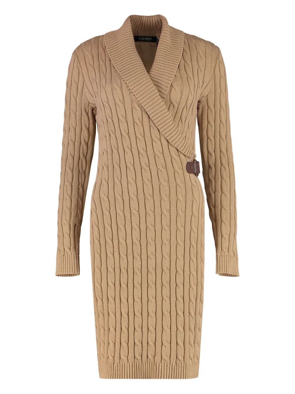 Платье-халат из трикотажа с косами Lauren Ralph Lauren, коричневый
Платье-халат из трикотажа с косами Lauren Ralph Lauren, коричневый