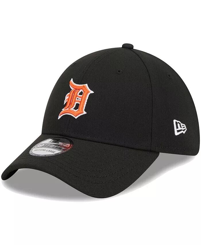 Мужская черная гибкая кепка с логотипом Detroit Tigers 39THIRTY New Era
Мужская черная гибкая кепка с логотипом Detroit Tigers 39THIRTY New Era