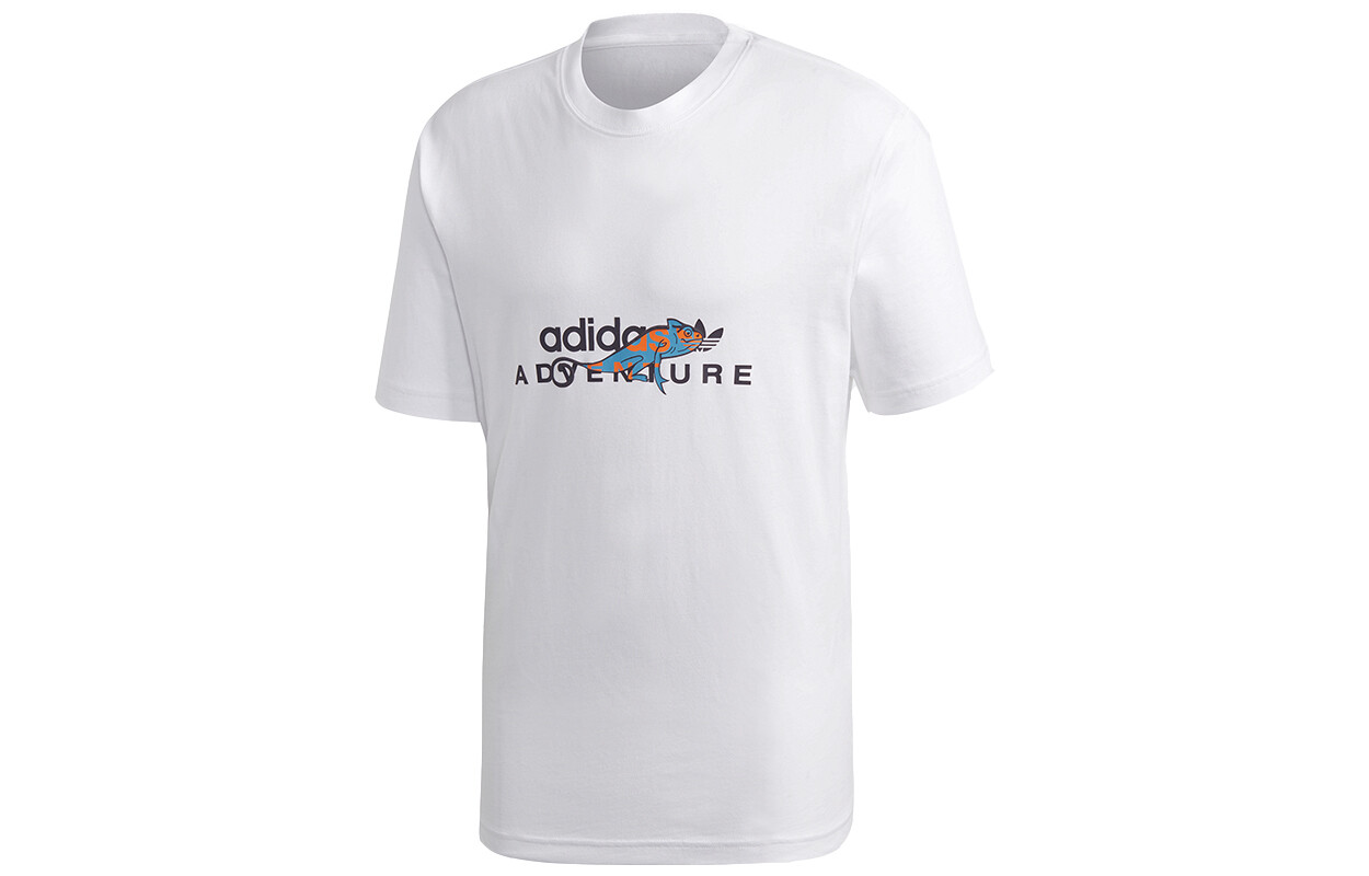 Футболка мужская белая Adidas Originals, белый 
Футболка мужская белая Adidas Originals, белый