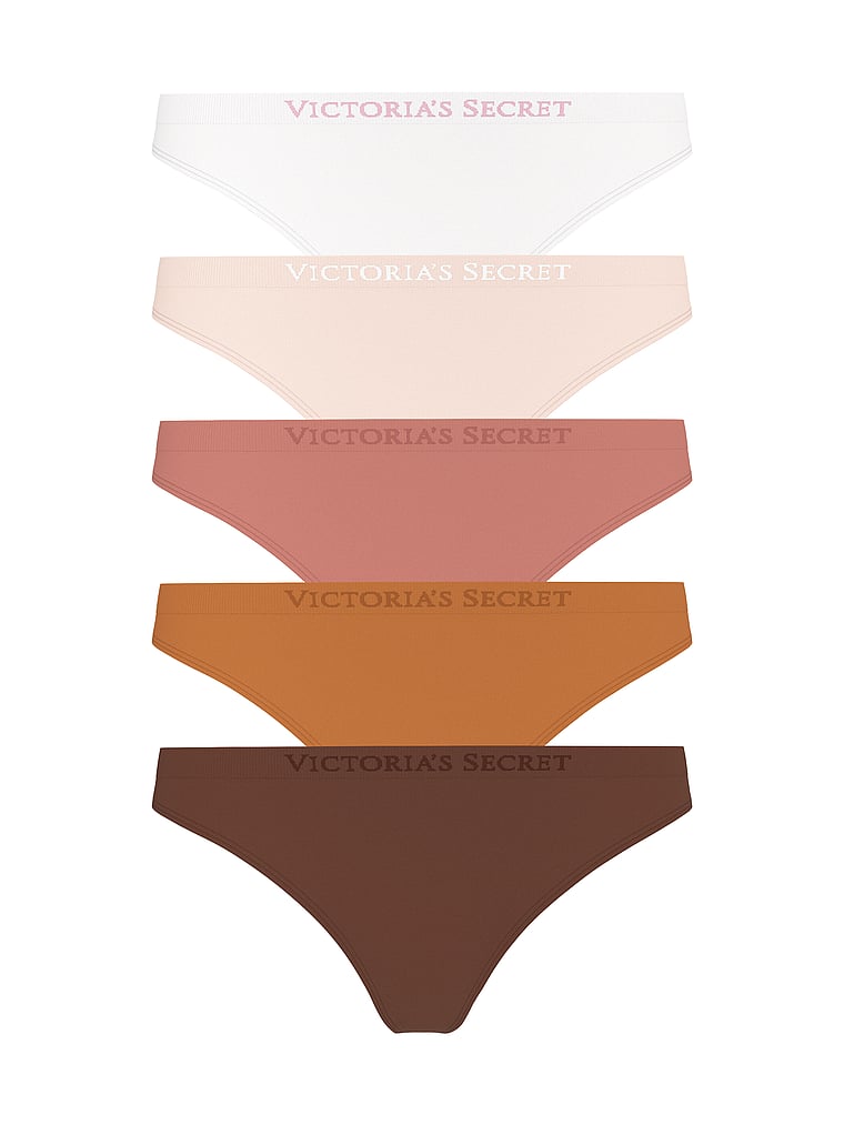 Упаковка из 5 бесшовных трусиков-стрингов Body By Victoria, multi
Упаковка из 5 бесшовных трусиков-стрингов Body By Victoria, multi