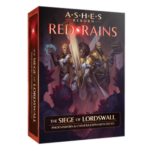 Настольная игра Ashes Reborn: Red Rains – The Siege Of Lordswall – Phoenixborn & Chimera Expansion Decks
Настольная игра Ashes Reborn: Red Rains – The Siege Of Lordswall – Phoenixborn & Chimera Expansion Decks