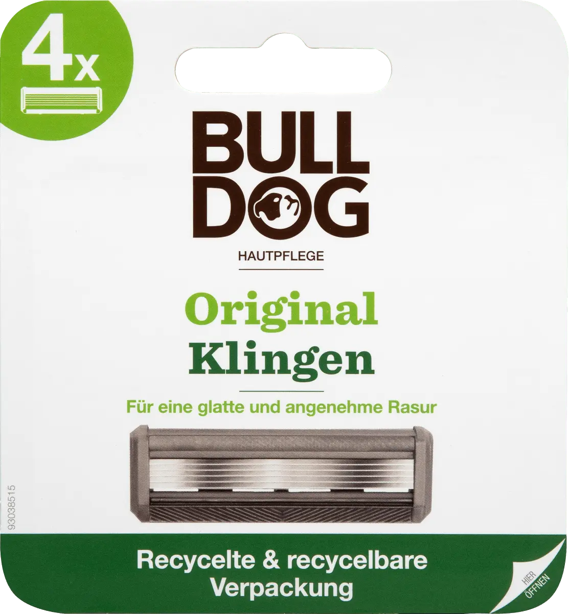 Лезвия для бритвы оригинальные 4 шт. Bulldog
Лезвия для бритвы оригинальные 4 шт. Bulldog