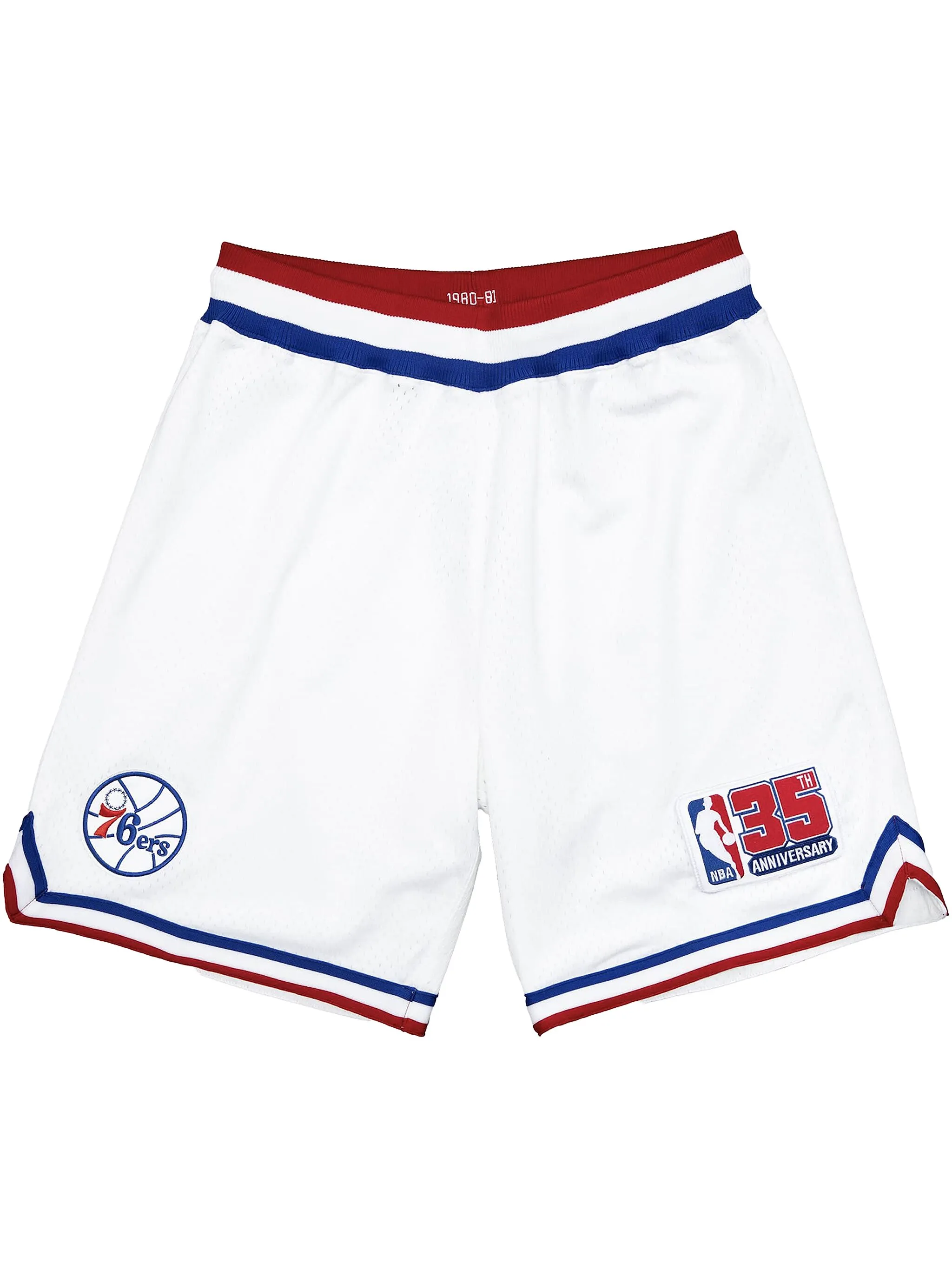 Шорты Philadelphia 76ers 1980/81 Mitchell & Ness, белый
Шорты Philadelphia 76ers 1980/81 Mitchell & Ness, белый