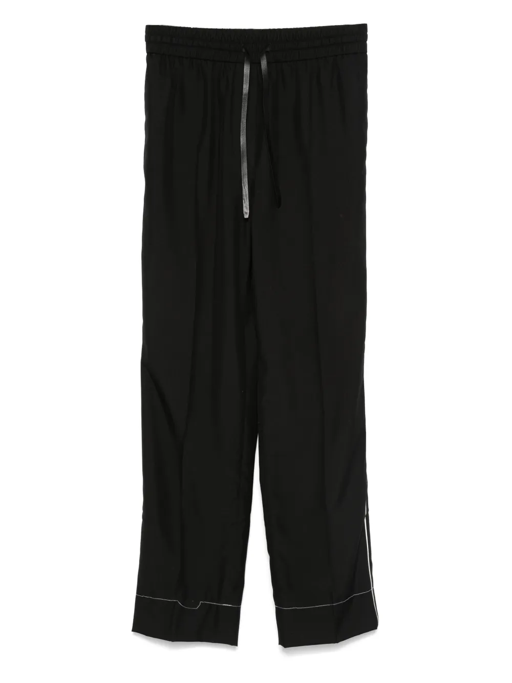 Шелковые брюки Brioni, черный
Шелковые брюки Brioni, черный