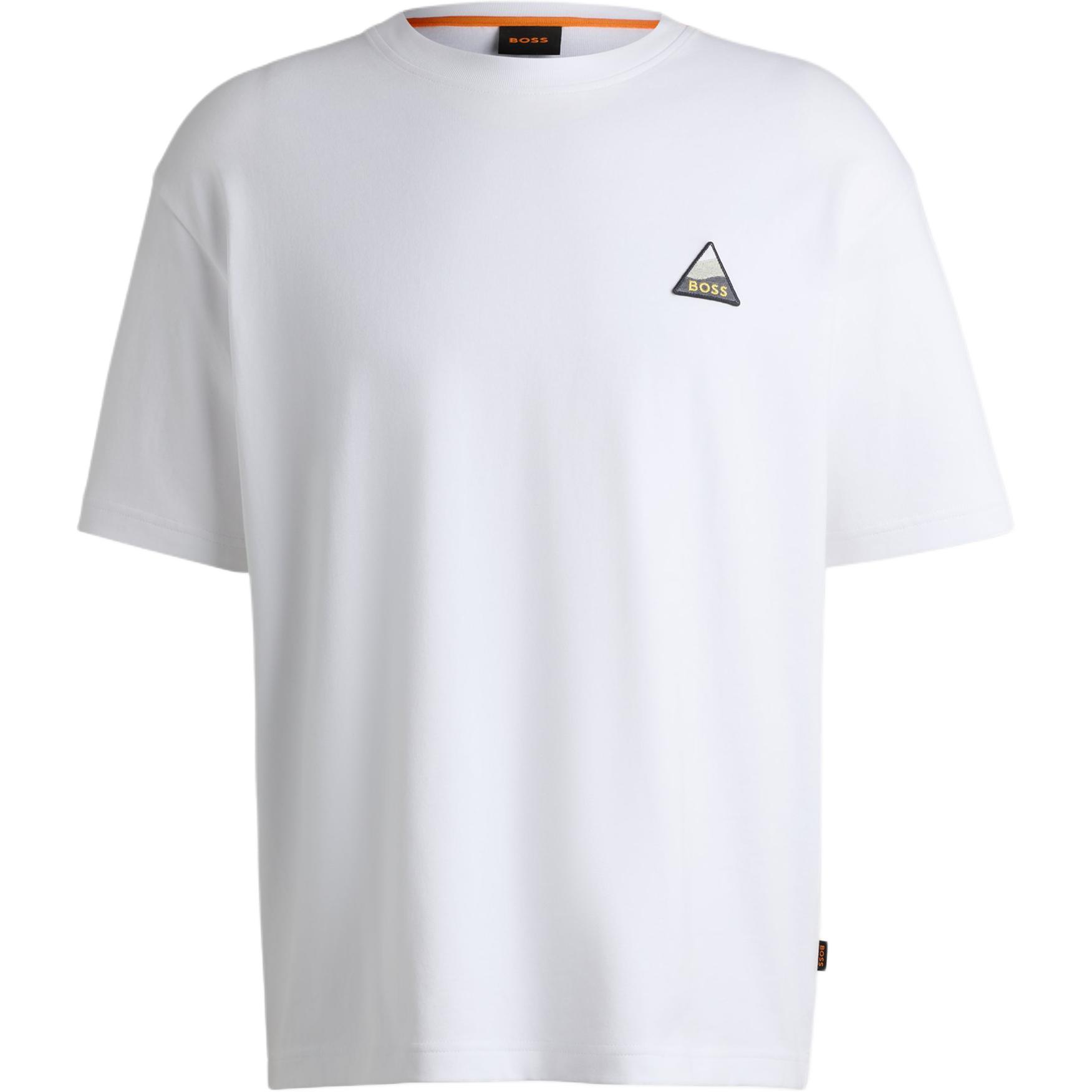 Футболка Cotton с нашивкой Boss Logo HUGO BOSS, белый
Футболка Cotton с нашивкой Boss Logo HUGO BOSS, белый