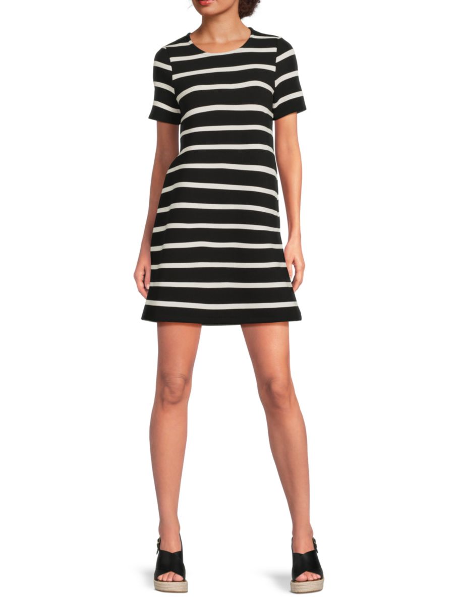 Мини-платье Colette в полоску А-силуэта rag & bone, черный/белый
Мини-платье Colette в полоску А-силуэта rag & bone, черный/белый