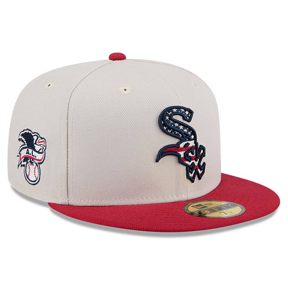 Мужская шляпа New Era цвета хаки/красный Chicago White Sox 2024, Четвертое июля 59FIFTY, цвет Sox Beig K
Мужская шляпа New Era цвета хаки/красный Chicago White Sox 2024, Четвертое июля 59FIFTY, цвет Sox Beig K