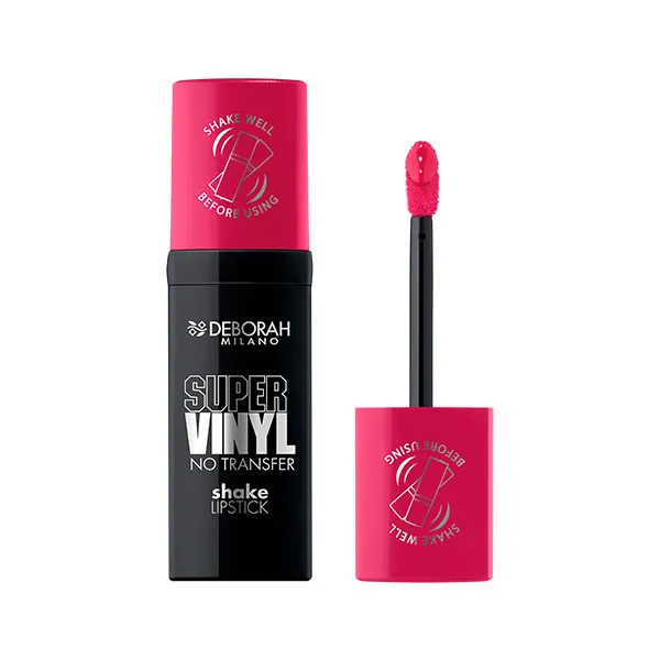 Жидкая помада SUPER VYNYL Deborah Milano, цвет cherry pink 
Жидкая помада SUPER VYNYL Deborah Milano, цвет cherry pink