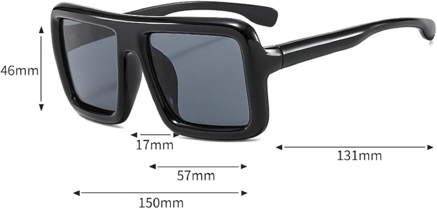 Большие квадратные солнцезащитные очки для мужчин и женщин, крупная толстая оправа, модные винтажные панк-очки 2024 года, большие солнцезащитные очки mincl, Oange
Большие квадратные солнцезащитные очки для мужчин и женщин, крупная толстая оправа, модные винтажные панк-очки 2024 года, большие солнцезащитные очки mincl, Oange