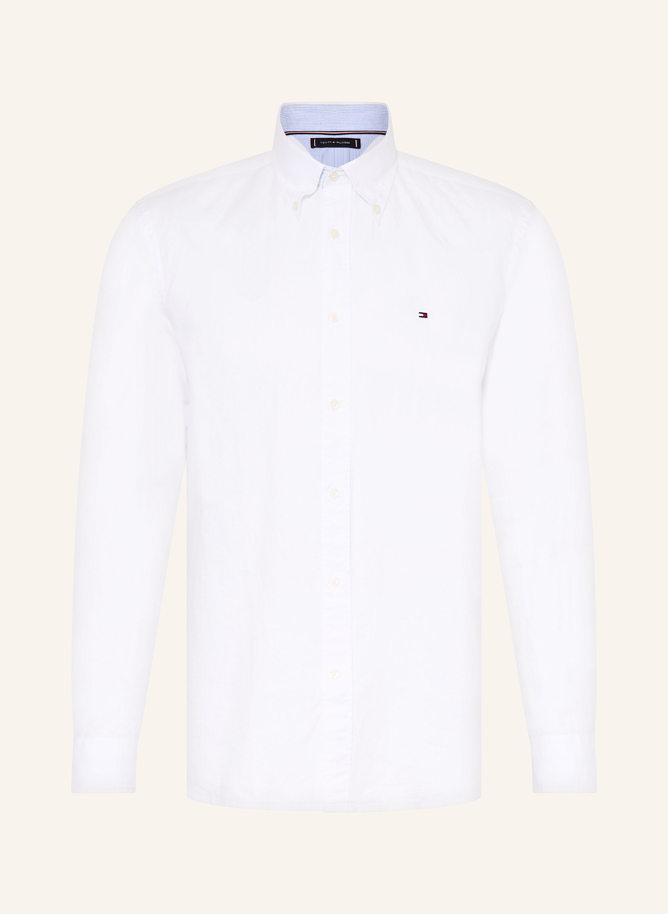 Рубашка свободного кроя с льном Tommy Hilfiger, белый
Рубашка свободного кроя с льном Tommy Hilfiger, белый