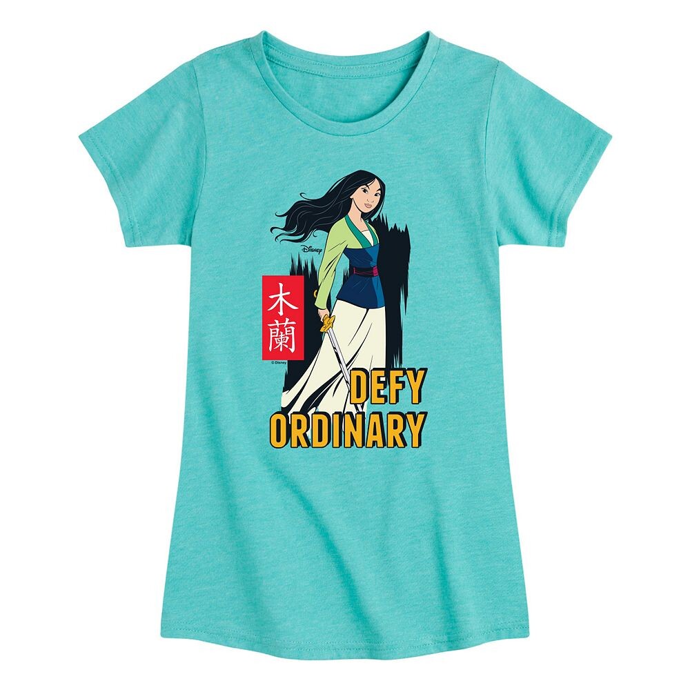 Футболка Disney's Girl с длинным рукавом Mulan Defy Ordinary Licensed Character, синий
Футболка Disney's Girl с длинным рукавом Mulan Defy Ordinary Licensed Character, синий