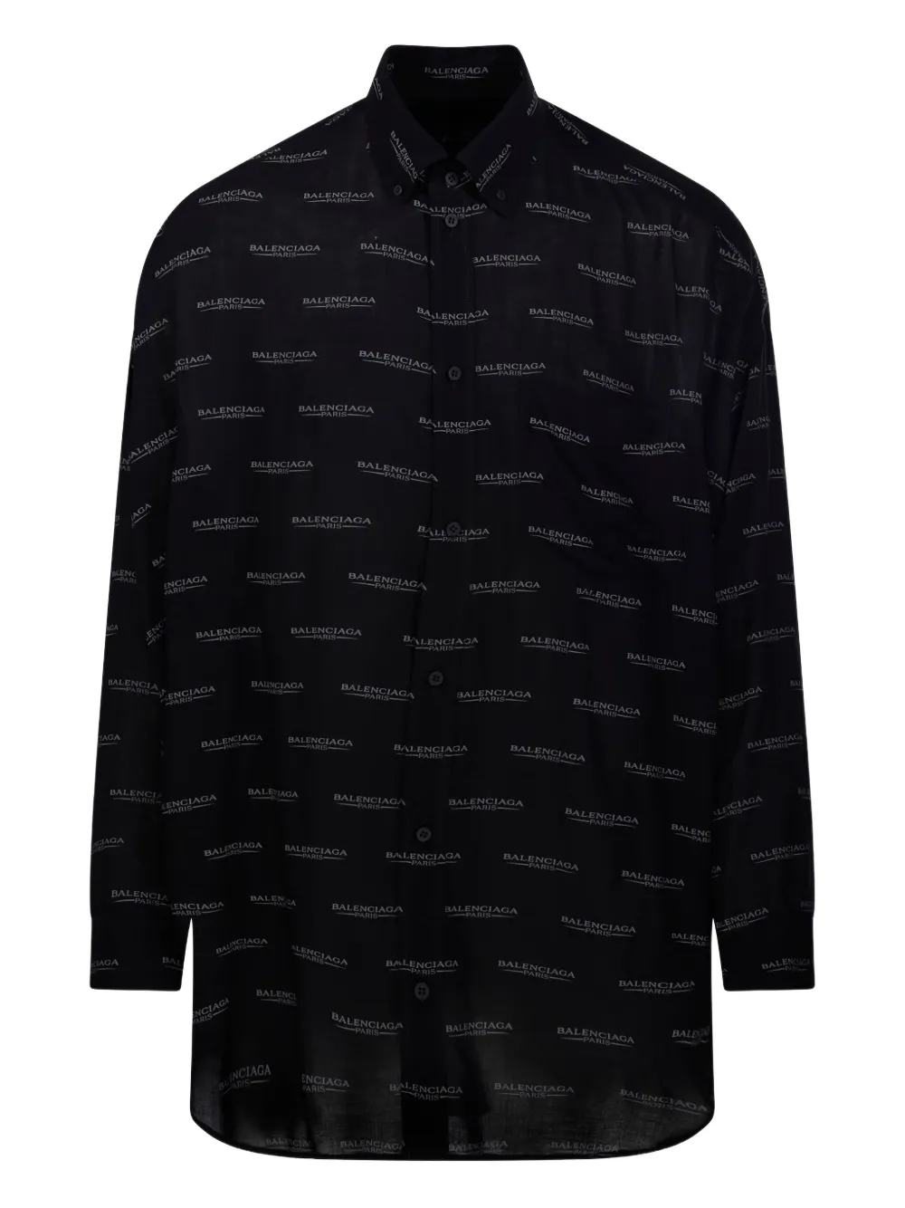 Рубашка с логотипом BALENCIAGA, черный
Рубашка с логотипом BALENCIAGA, черный