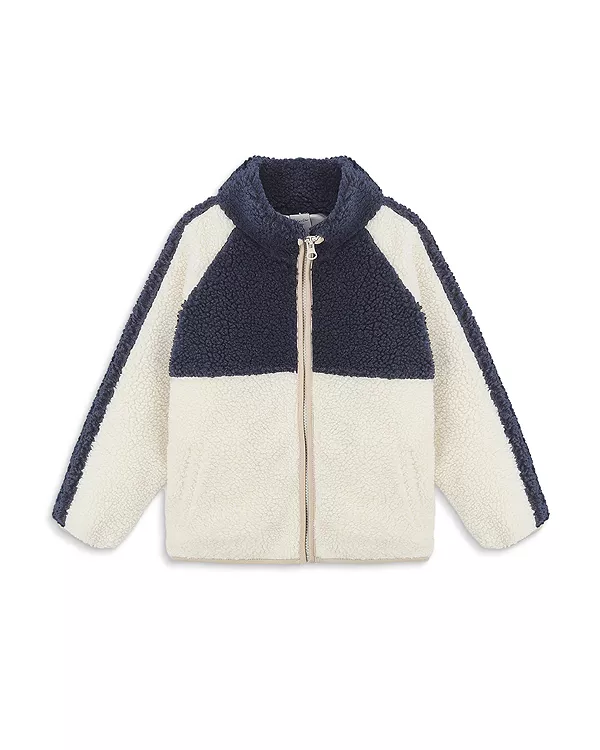 Детская куртка для малышей из искусственного меха с контрастными вставками. Rylee + Cru, бежевый
Детская куртка для малышей из искусственного меха с контрастными вставками. Rylee + Cru, бежевый