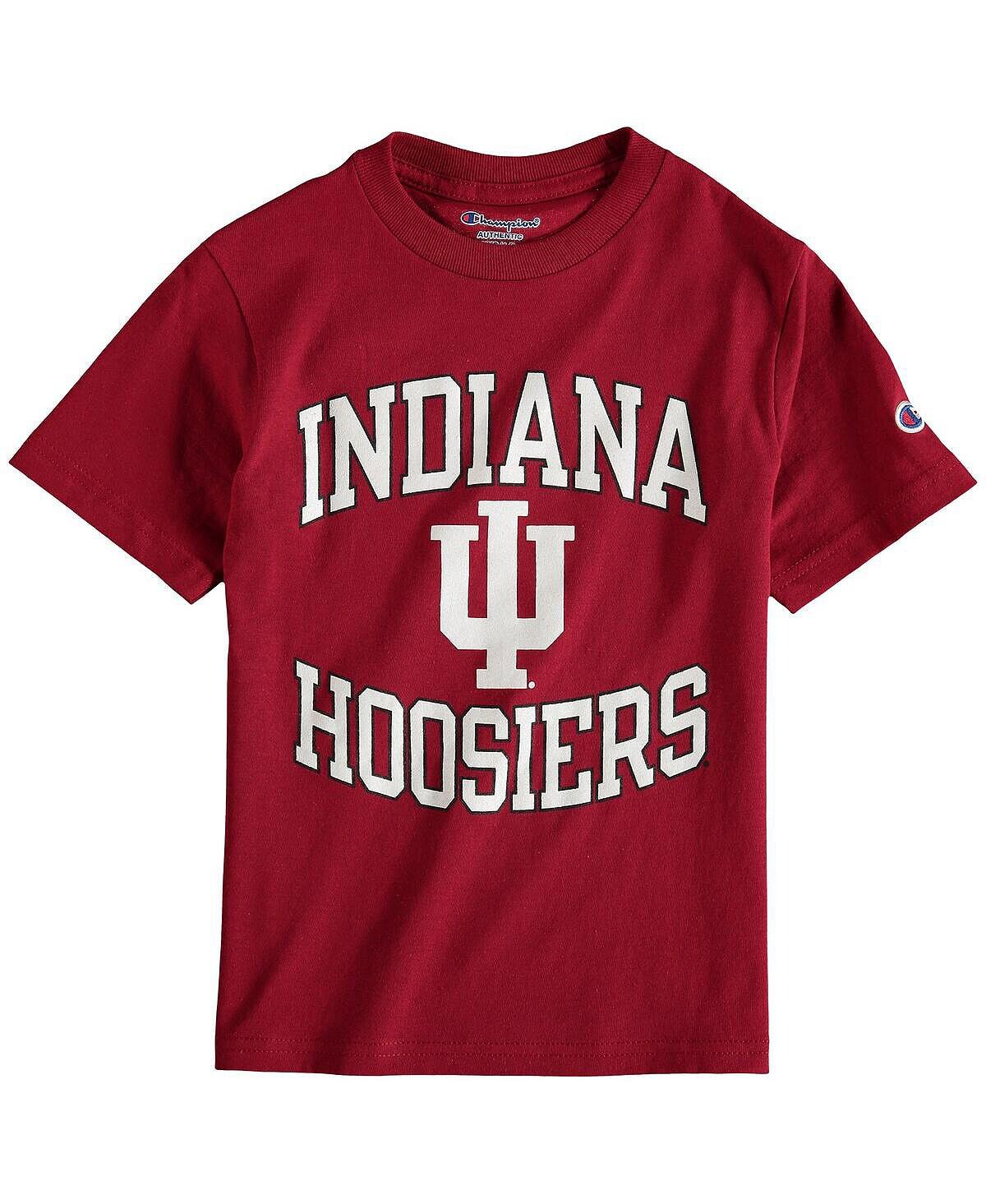 Футболка Big Boys Crimson Indiana Hoosiers Circing Team Джерси Champion
Футболка Big Boys Crimson Indiana Hoosiers Circing Team Джерси Champion