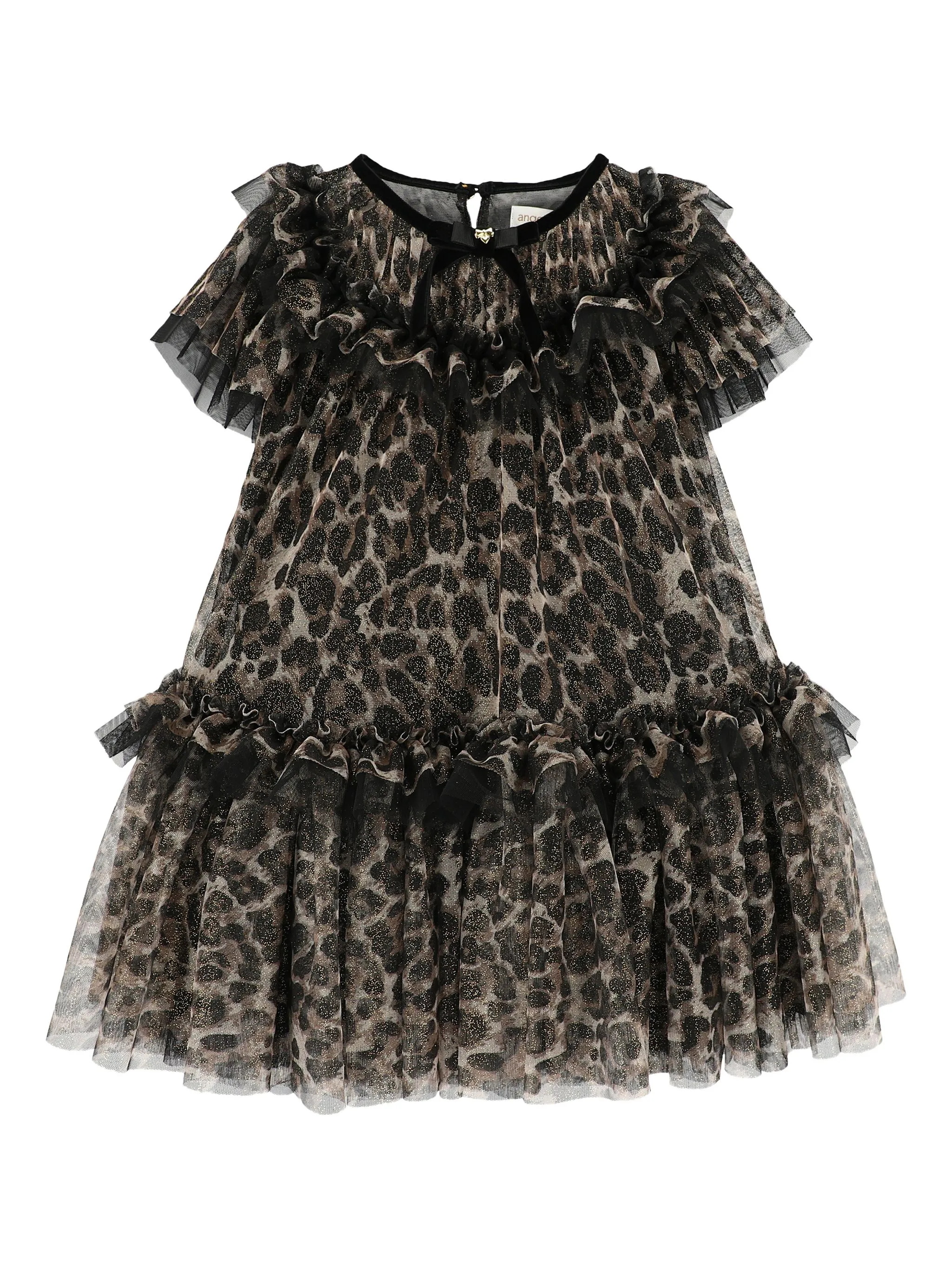 Платье с оборками и леопардовым принтом Angel'S Face Kids, черный
Платье с оборками и леопардовым принтом Angel'S Face Kids, черный
