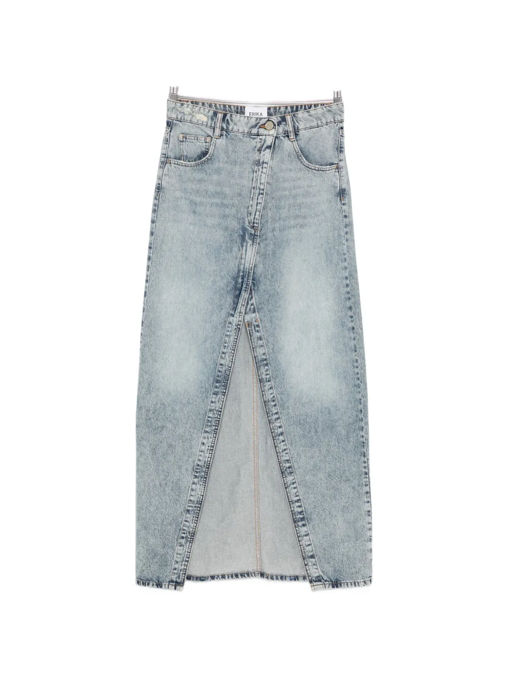 Юбка с разрезом спереди Erika Cavallini, синий
Юбка с разрезом спереди Erika Cavallini, синий